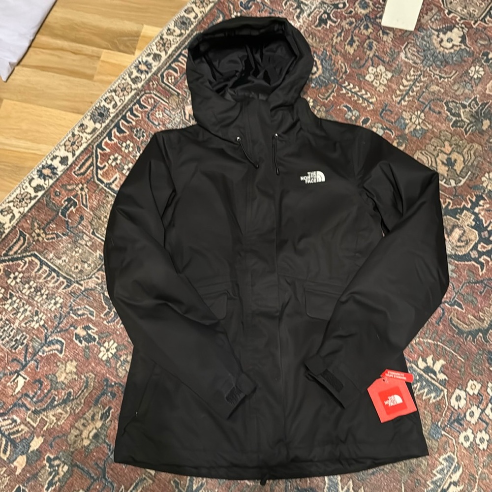 The North Face Women's Black Ski Jacket with Hood